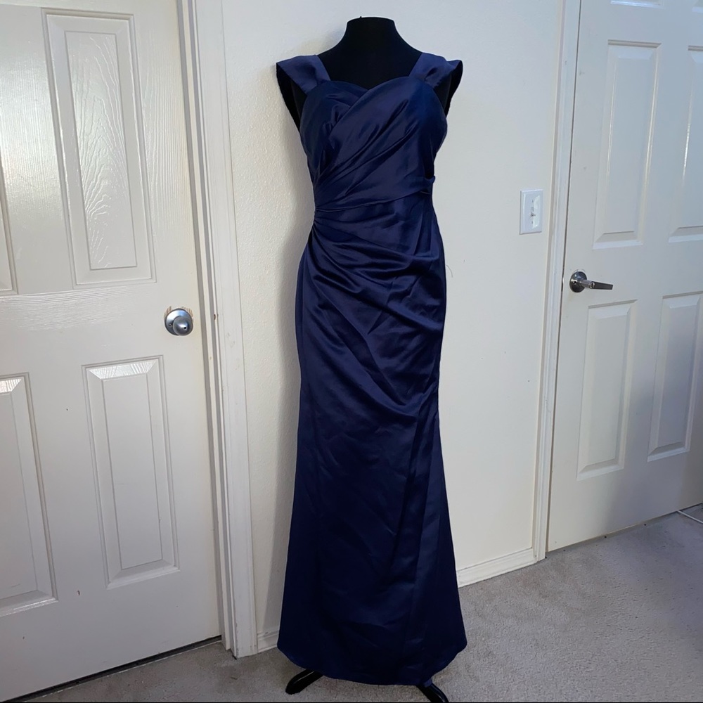 Impression Bridal Purple Mermaid Dress